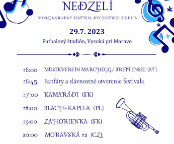 Aktuality / Medzinárodný festival dychových hudieb - foto
