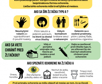 Aktuality / Odporúčanie pre verejnosť - Žltačka 