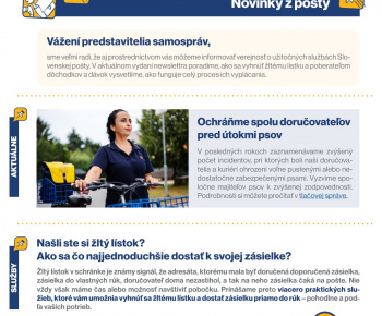 Aktuality / Novinky z pošty - foto
