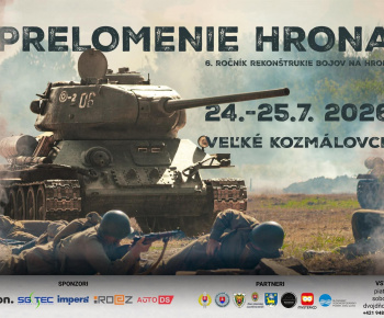 Aktuality / 6.ročník rekonštrukcie bojov na Hrone 24.-25.7.2026 Veľké Kozmálovce - foto