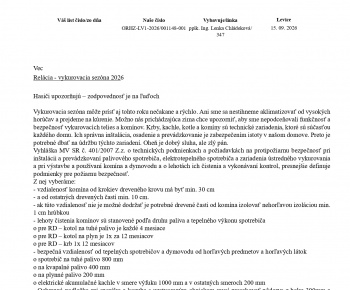 Aktuality / Opatrenia na predchádzanie vzniku požiarov vo vykurovacom období  - foto