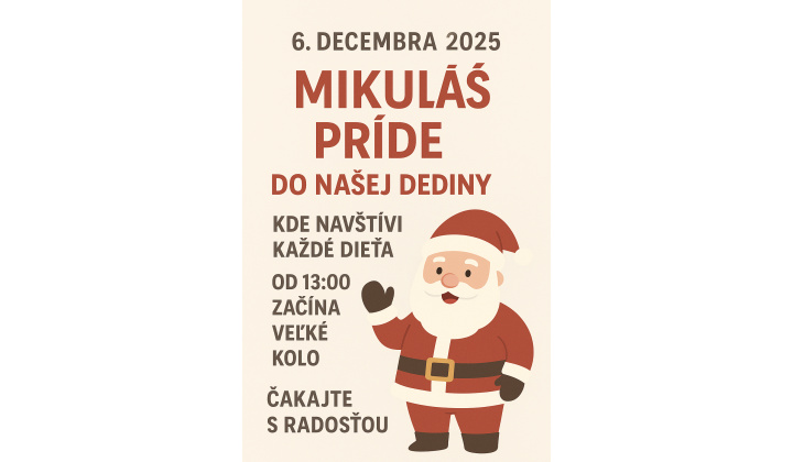 Mikuláš v obci